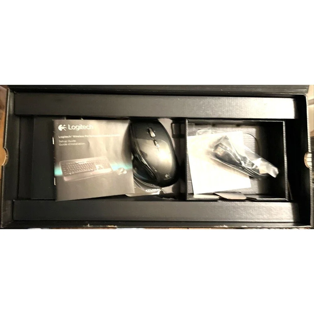 Logitech MX800 Wireless Performance Combo Keyboard Mouse Dongle Tested